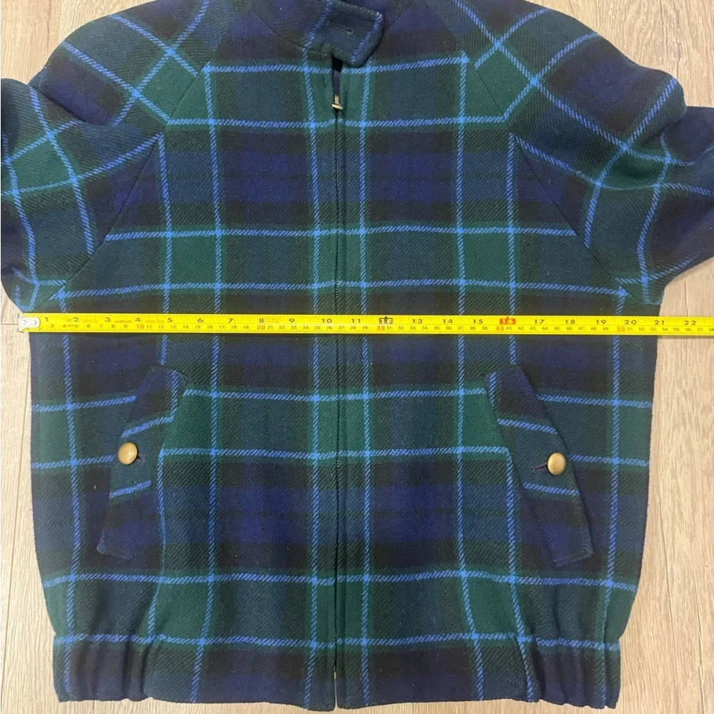 Vintage Pendleton 100% Wool  Women’s Jacket Plaid USA Made Size S-M - Picture 10 of 12